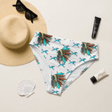 Baha Ranch Yeehaw Turquoise Running Horse Head Dress Bikini Bottom