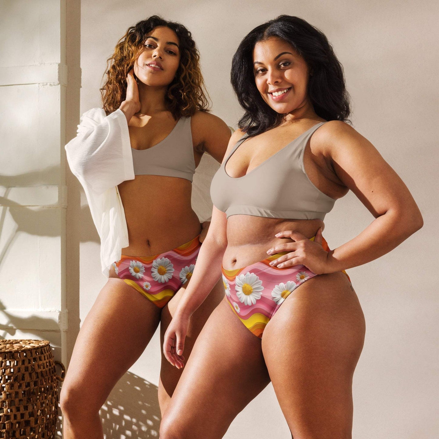 Baha Ranch Yeehaw Groovy Floral Bikini Bottom - Baha Ranch Western Wear - Flyclothing LLC