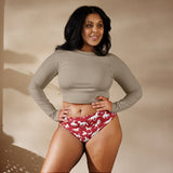 Baha Ranch Yeehaw Red Rodeo Cowboy Bikini Bottom
