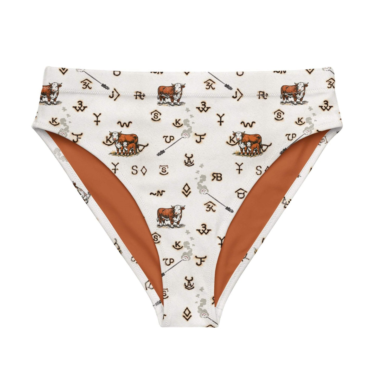 Baha Ranch Yeehaw Hereford Brands Bikini Bottom - Baha Ranch Western Wear - Flyclothing LLC