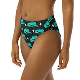 Baha Ranch Yeehaw Turquoise Hat Bikini Bottom