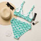 Baha Ranch Yeehaw Turquoise Aztec Bikini