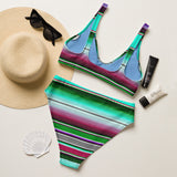 Baha Ranch Yeehaw Aqua Serape Bikini