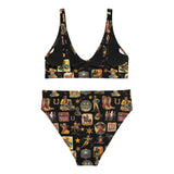 Baha Ranch Yeehaw Vintage Cowboy Collage Bikini - Baha Ranch Western Wear - Flyclothing LLC