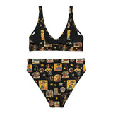 Baha Ranch Yeehaw Vintage Cowgirl Collage Bikini - Baha Ranch Western Wear - Flyclothing LLC