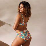 Baha Ranch Yeehaw Flower Child Retro Bikini - Baha Ranch Western Wear - Flyclothing LLC