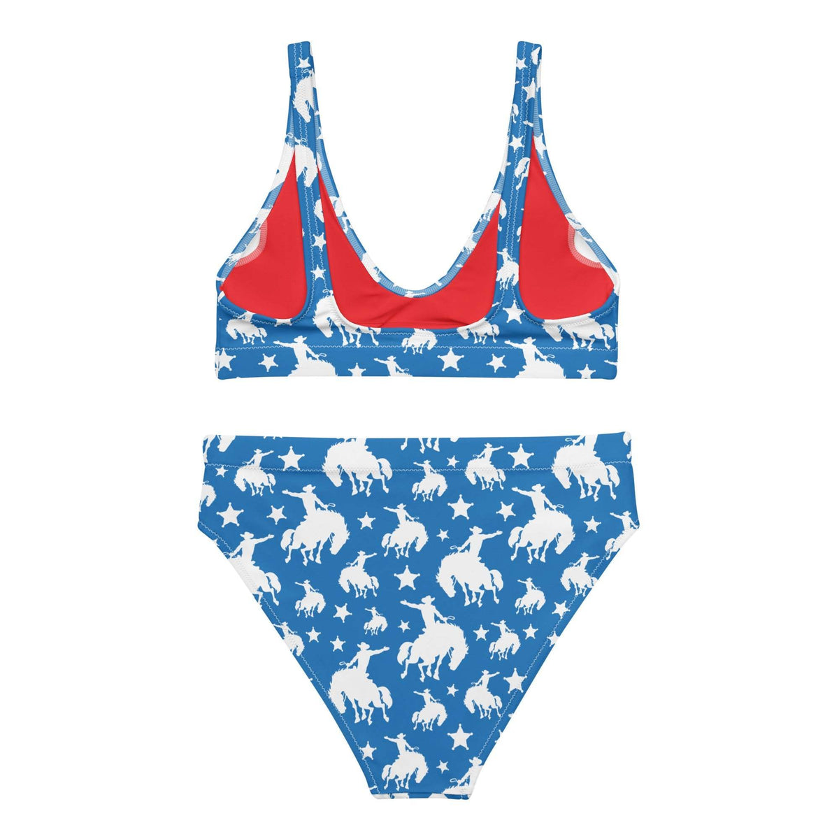 Baha Ranch Yeehaw Blue Rodeo Cowboy Bikini - Baha Ranch Western Wear - Flyclothing LLC