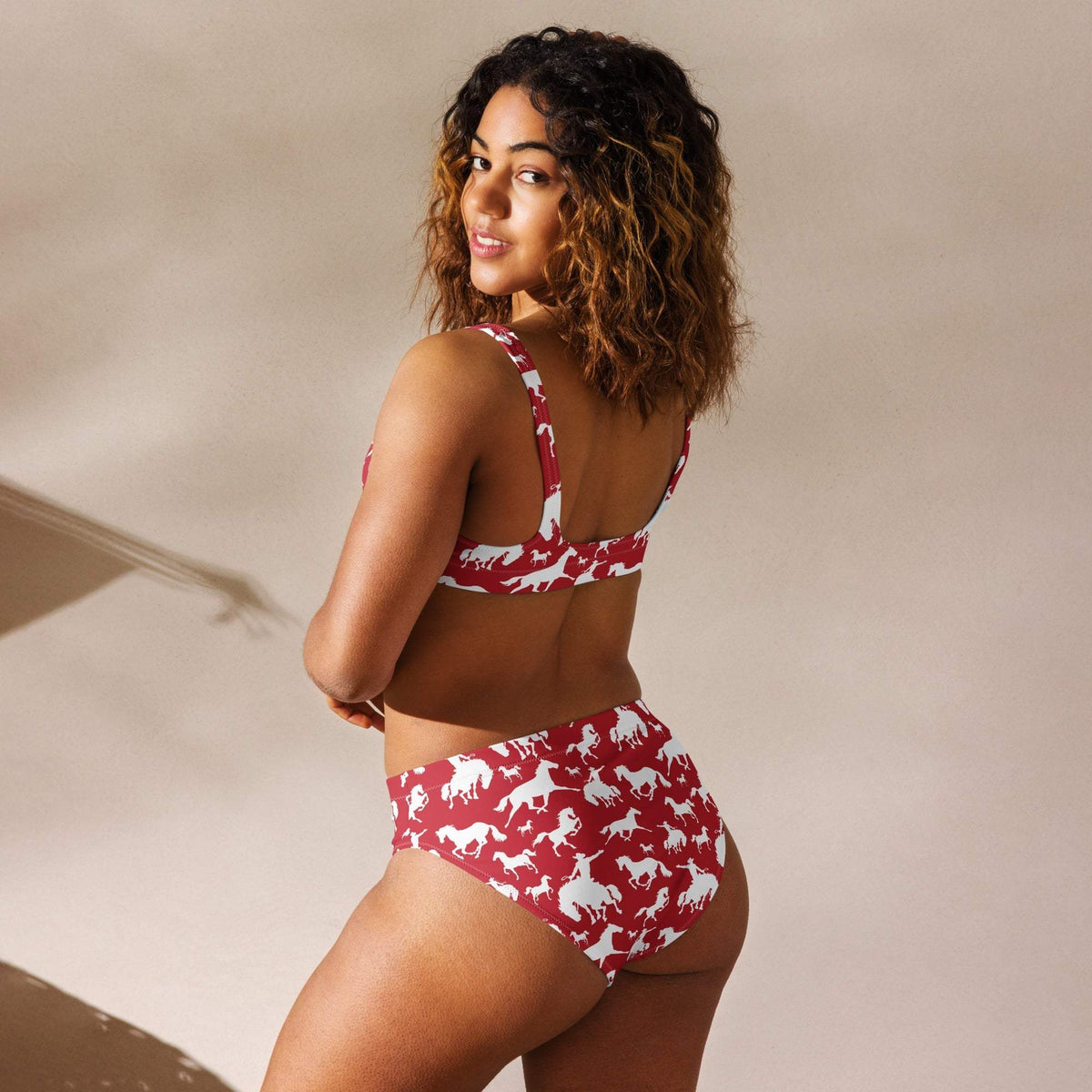 Baha Ranch Yeehaw Red Rodeo Cowboy Bikini - Baha Ranch Western Wear - Flyclothing LLC