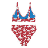 Baha Ranch Yeehaw Red Rodeo Cowboy Bikini - Baha Ranch Western Wear - Flyclothing LLC