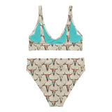 Baha Ranch Yeehaw Bullhead Skulls Bikini