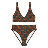 Baha Ranch Yeehaw Floral Leather Print Bikini - Baha Ranch Western Wear - Flyclothing LLC