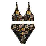 Baha Ranch Yeehaw Vintage Cowgirl Collage Bikini - Baha Ranch Western Wear - Flyclothing LLC
