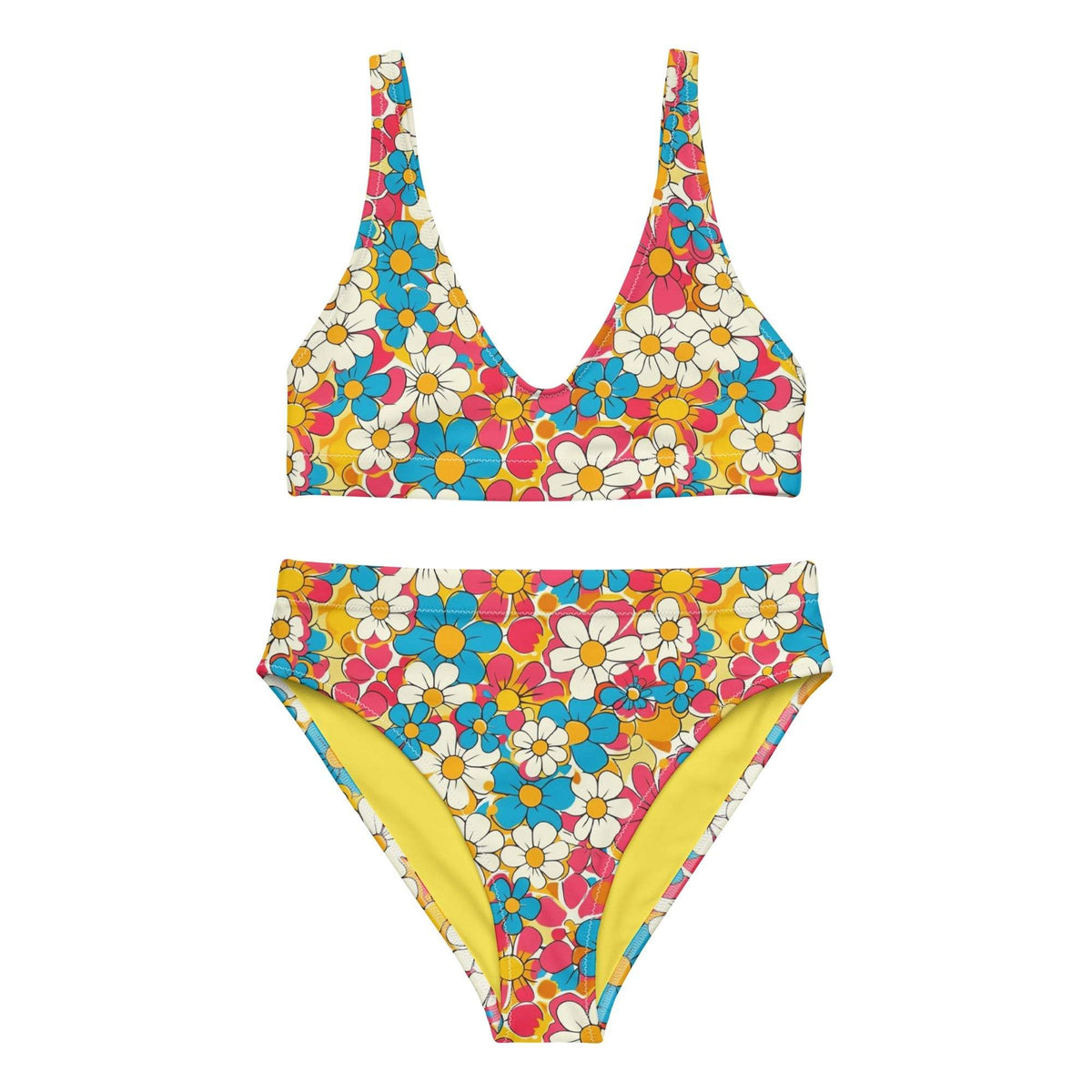 Baha Ranch Yeehaw Flower Child Retro Bikini - Baha Ranch Western Wear - Flyclothing LLC