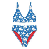 Baha Ranch Yeehaw Blue Rodeo Cowboy Bikini - Baha Ranch Western Wear - Flyclothing LLC