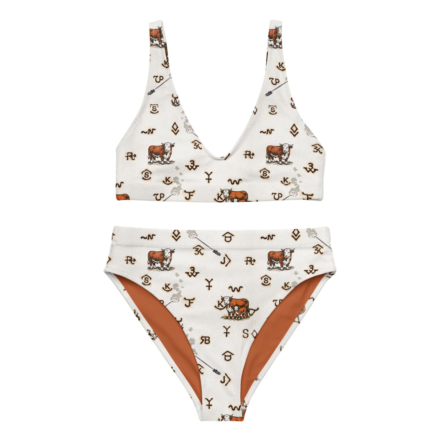 Baha Ranch Yeehaw Hereford Brands Bikini