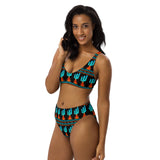 Baha Ranch Yeehaw Turquoise Cactus Bikini