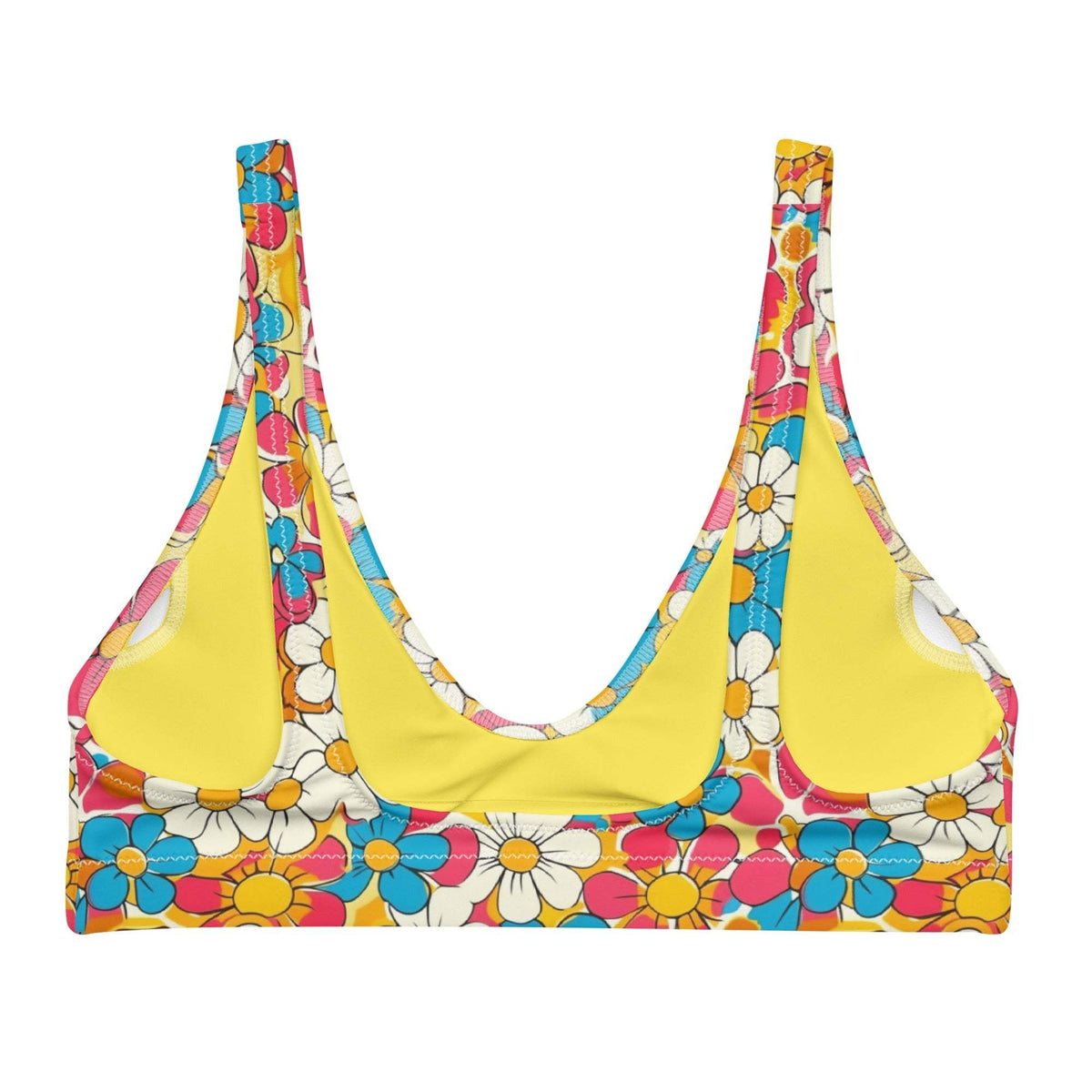 Baha Ranch Yeehaw Flower Child Retro Bikini Top - Baha Ranch Western Wear - Flyclothing LLC