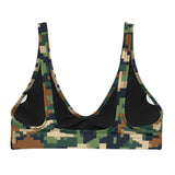 Baha Ranch Yeehaw Digital Camo Bikini Top