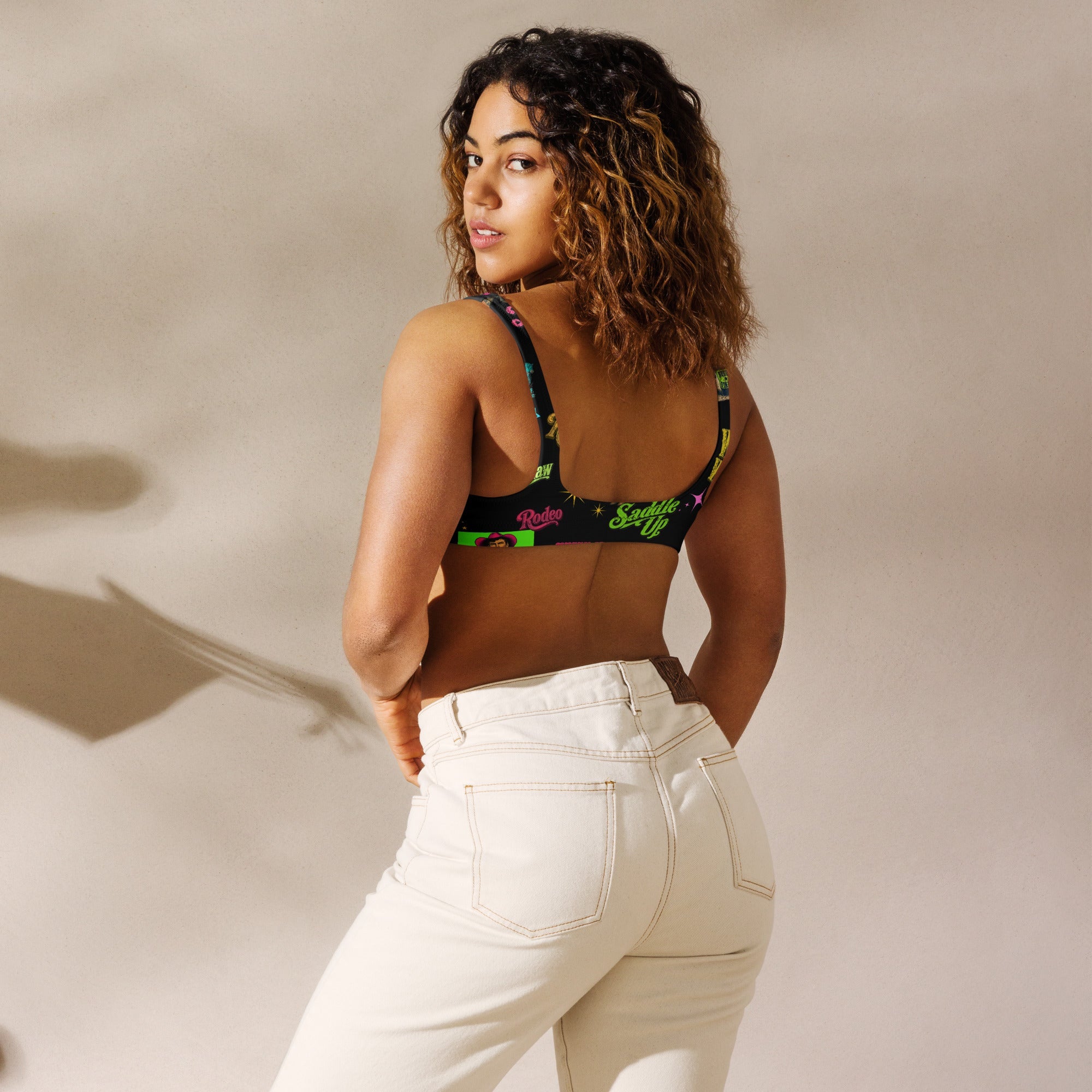 Baha Ranch Yeehaw The Last Roundup Bikini Top