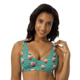 Baha Ranch Yeehaw Highland Cow Bikini Top