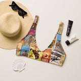 Baha Ranch Yeehaw Vintage Rodeo Poster Bikini Top