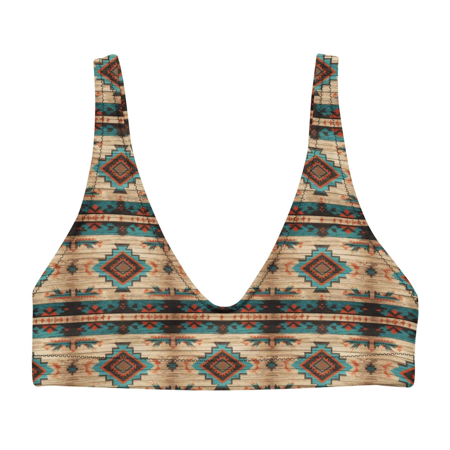 Baha Ranch Arizona Aztec Padded Bikini Top - Baha Ranch Western Wear - Flyclothing LLC