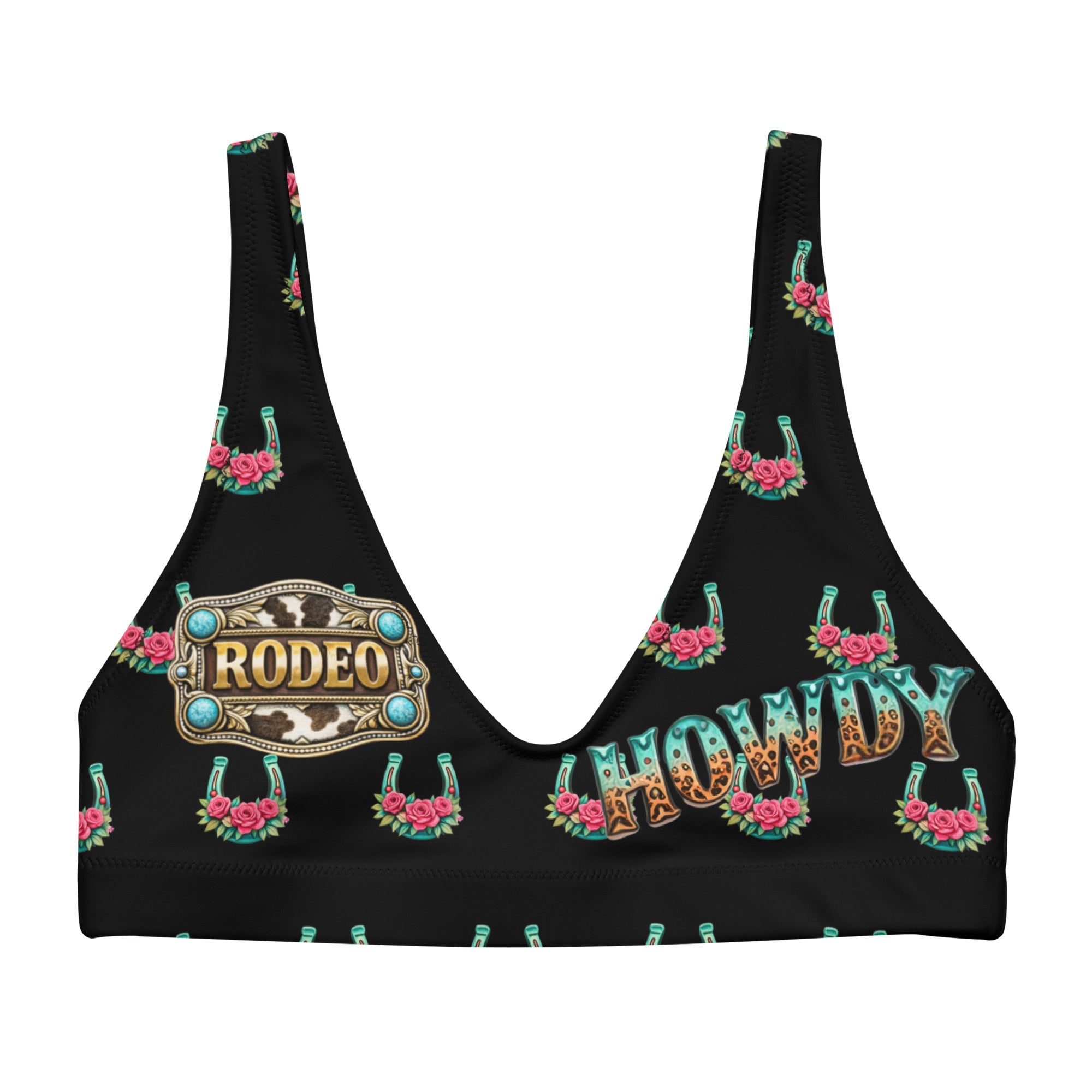 Baha Ranch Yeehaw Howdy Y'all Bikini Top
