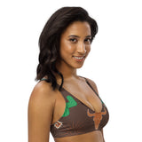 Baha Ranch Yeehaw Bullhead Cactus Bikini Top