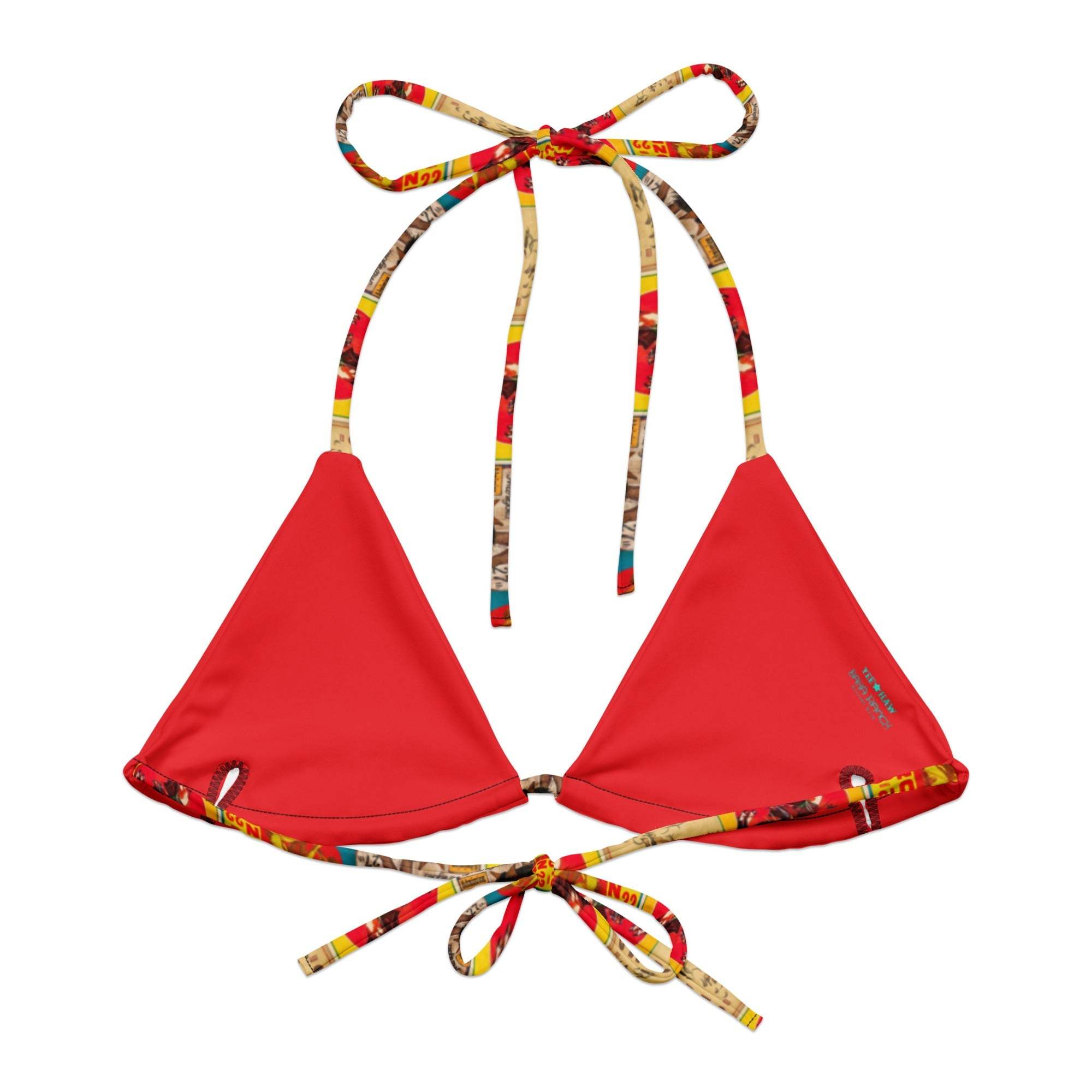 Vintage Rodeo String Bikini Top - Baha Ranch Western Wear - Flyclothing LLC