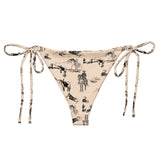Baha Ranch Yeehaw Cowboy Ranch String Bikini Bottom - Baha Ranch Western Wear - Flyclothing LLC