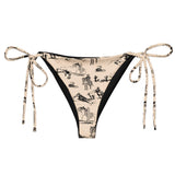 Baha Ranch Yeehaw Cowboy Ranch String Bikini Bottom - Baha Ranch Western Wear - Flyclothing LLC