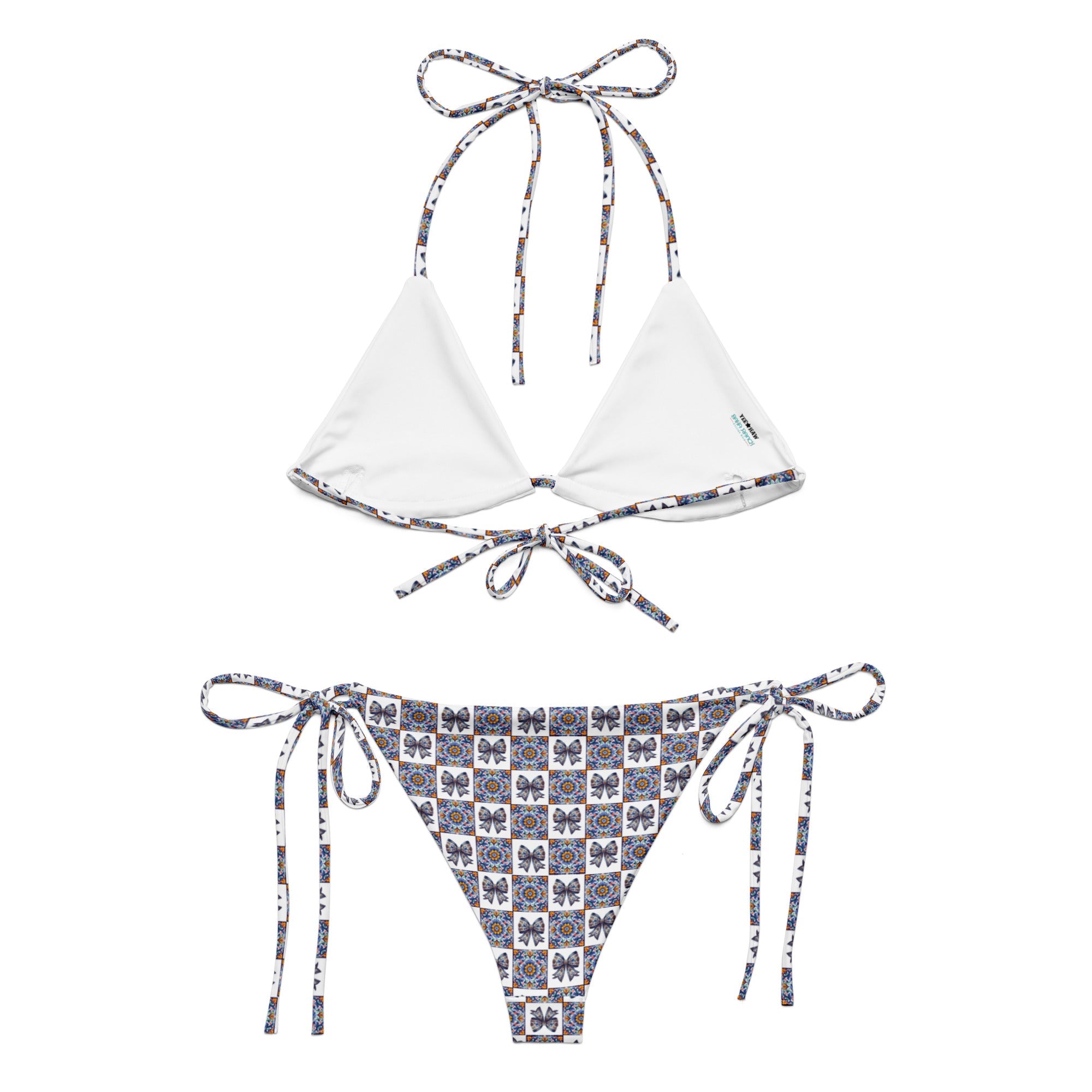 Baha Ranch Yeehaw Talavera Bow String Bikini