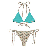 Baha Ranch Yeehaw Bullhead Skulls String Bikini