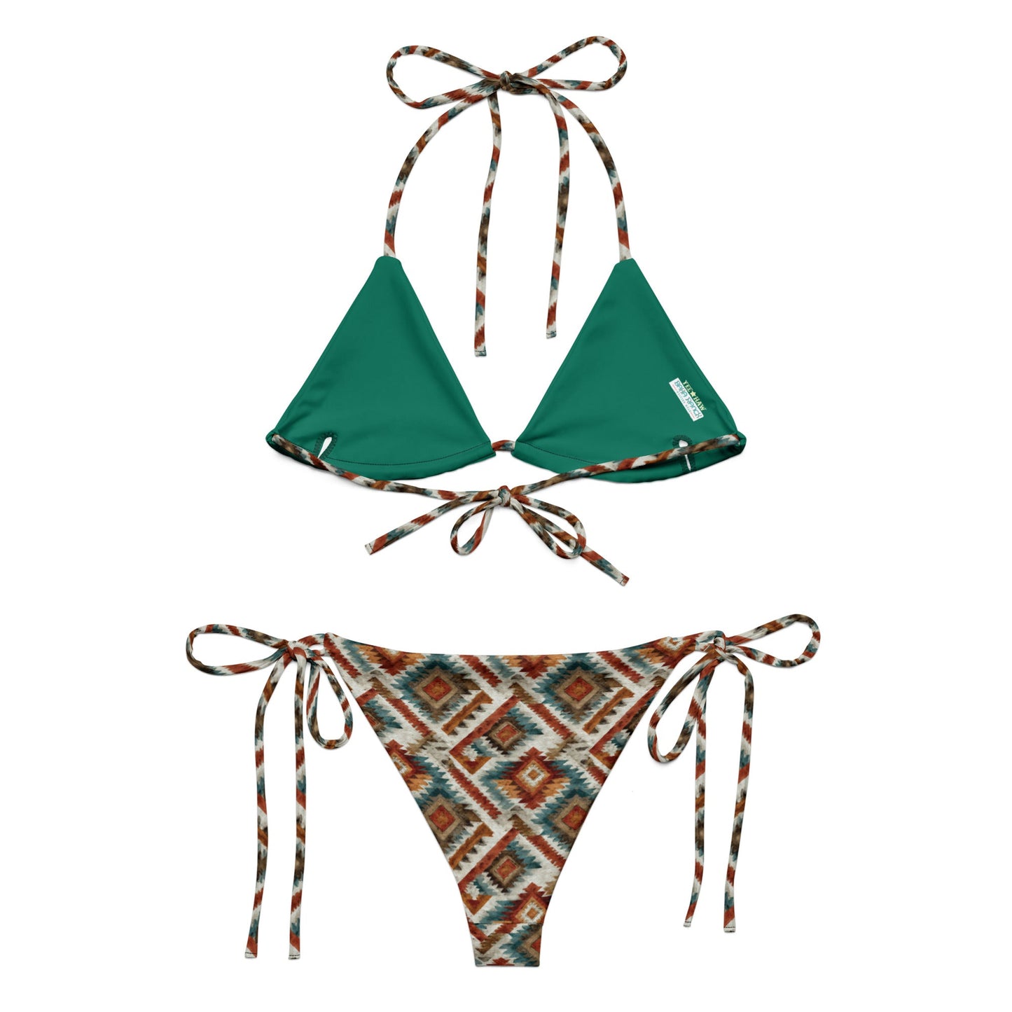 Baha Ranch Yeehaw Southwest Diamond String Bikini