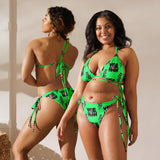 Baha Ranch Yeehaw Neon String Bikini
