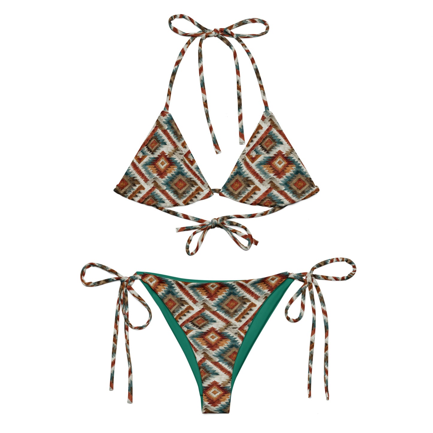 Baha Ranch Yeehaw Southwest Diamond String Bikini