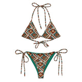 Baha Ranch Yeehaw Southwest Diamond String Bikini