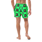 Baha Ranch Yeehaw Neon Men's Swim Trunks