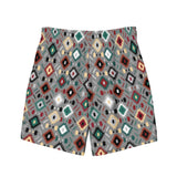 Baha Ranch Yeehaw Gray Aztec Men's Swim Trunks