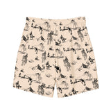 Baha Ranch Yeehaw Cowboy Ranch Men's Swim Trunks