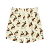 Baha Ranch Yeehaw Vintage Rodeo Men's Swim Trunks
