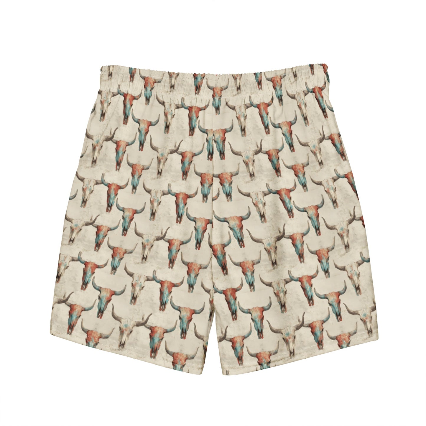 Baha Ranch Bullhead Skull Swim Trunks