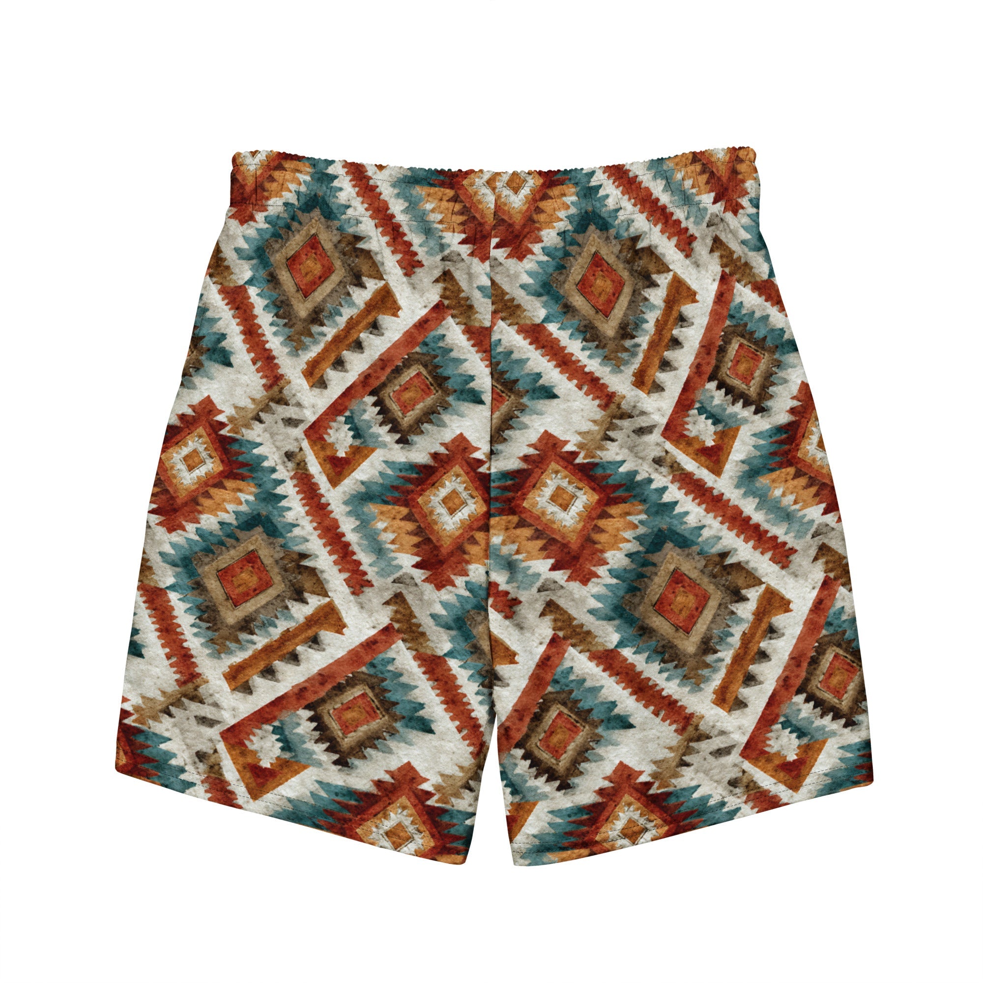 Baha Ranch Southwest Diamond Recycled Swim Trunks