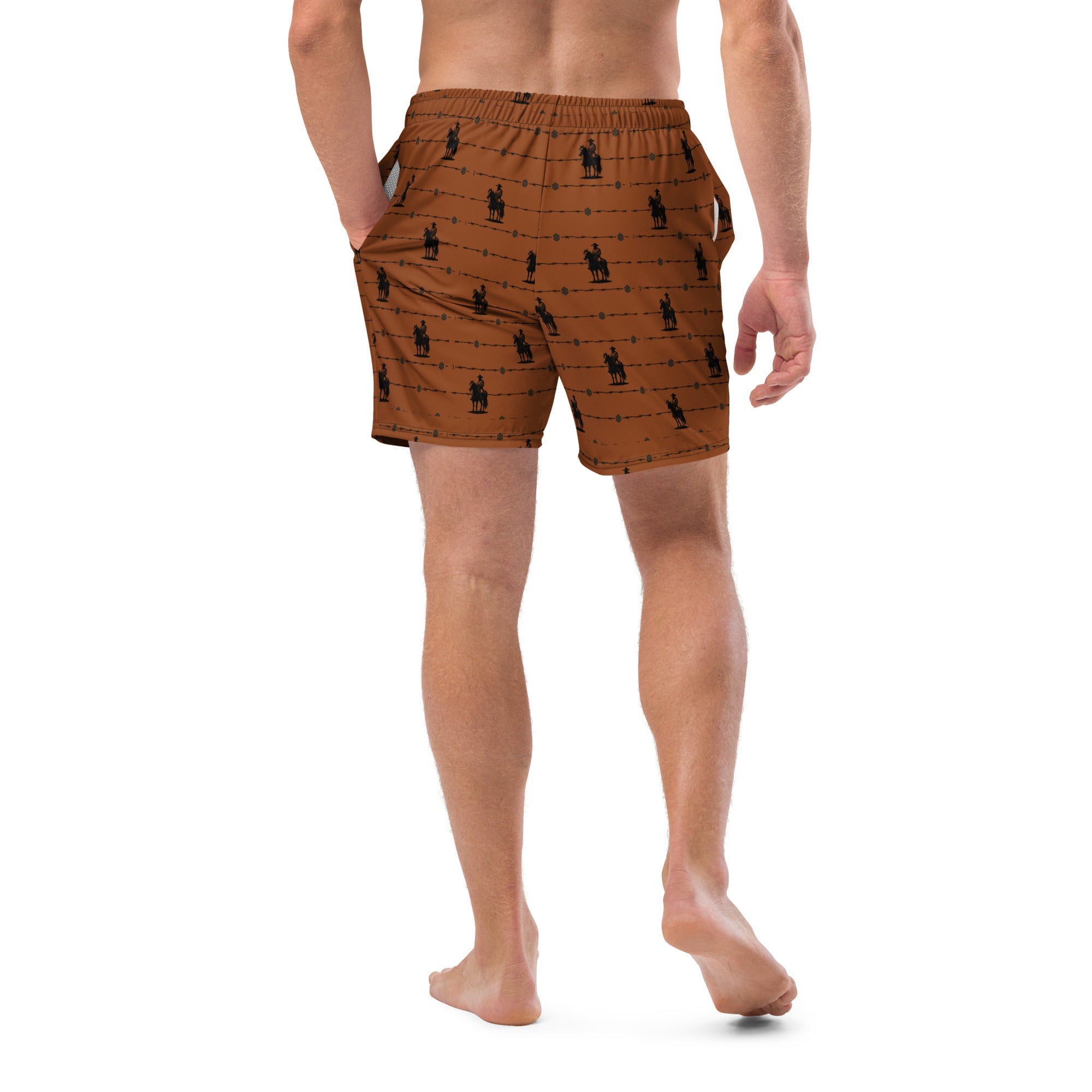 Baha Ranch Yeehaw Saddle Up Swim Trunks