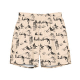 Baha Ranch Yeehaw Cowboy Ranch Men's Swim Trunks