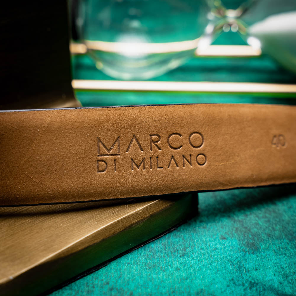 Emilio Belt Antique Green