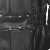 Allure Women's Motorcycle Leather Jacket - First Manufacturing Company - Flyclothing LLC