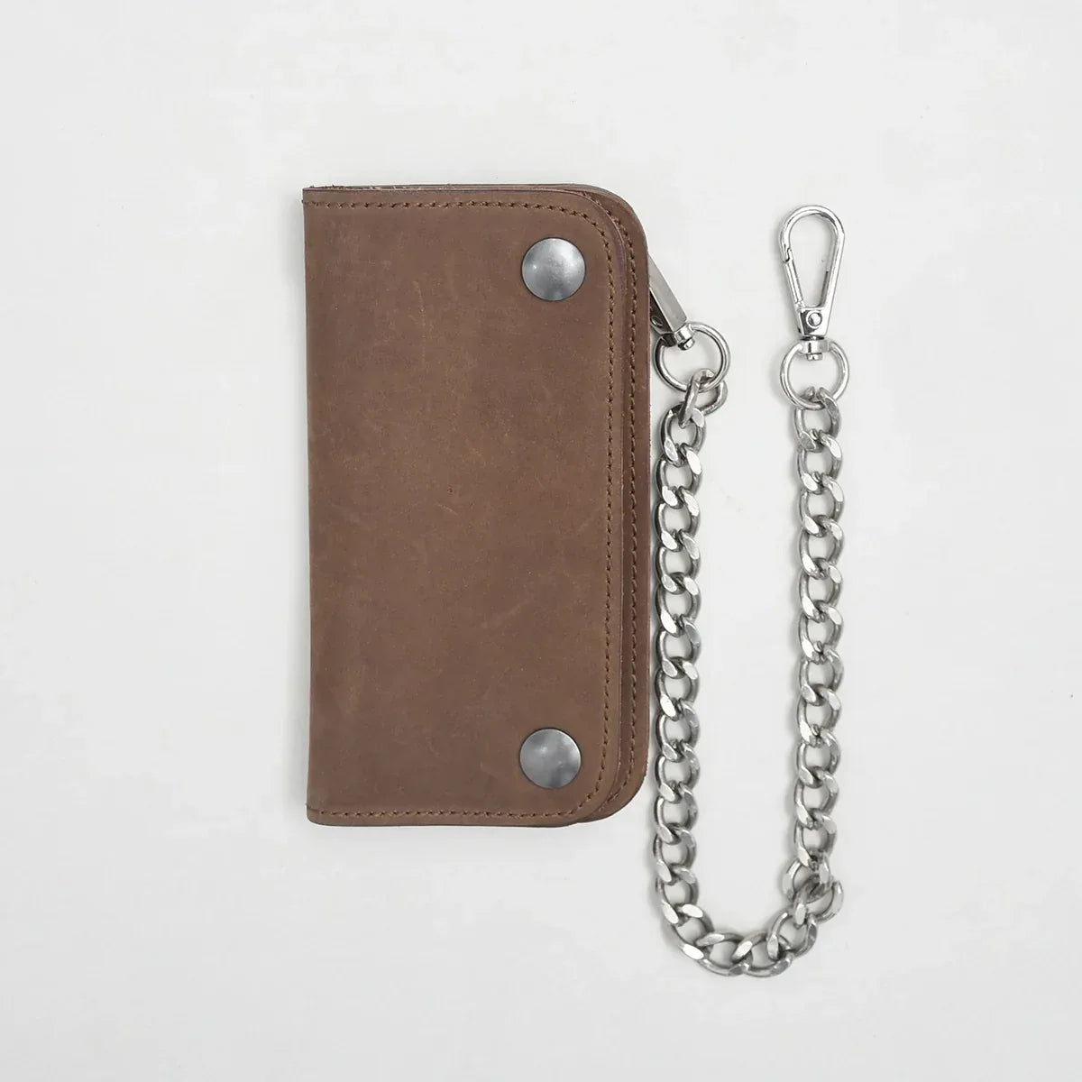 SMALL TRUCKER - Vegetable Tanned Leather Wallet - First Manufacturing Company - Flyclothing LLC