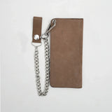 LARGE TRUCKER - Vegetable Tanned Leather Wallet - First Manufacturing Company - Flyclothing LLC