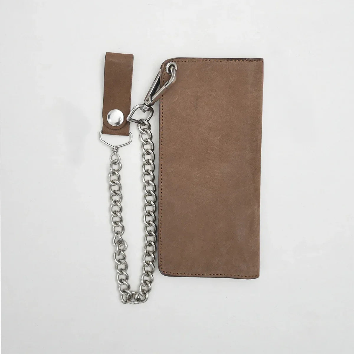 LARGE TRUCKER - Vegetable Tanned Leather Wallet - First Manufacturing Company - Flyclothing LLC